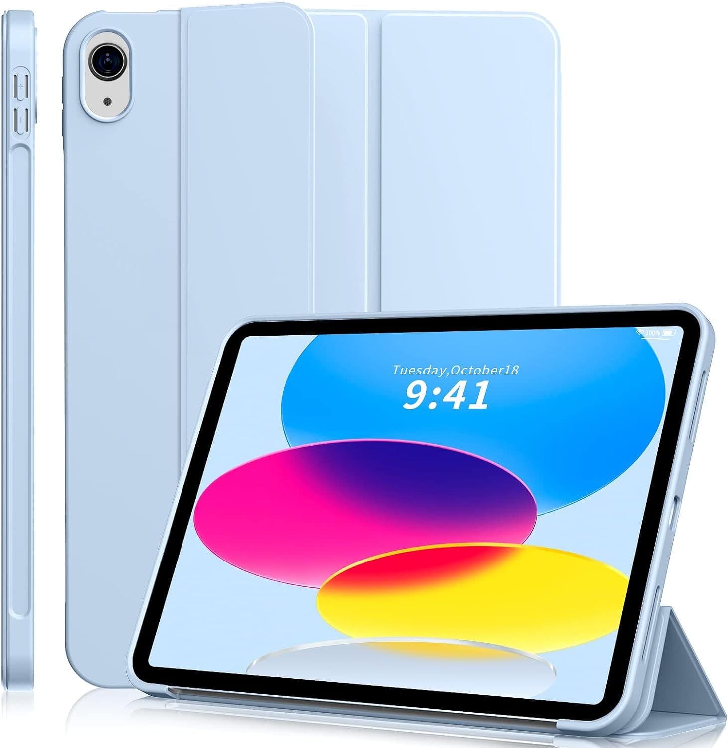 iPad 10th 10.9 2022 Smart Stand Case Cover